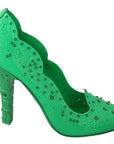 Dolce & Gabbana Enchanting Crystal Cinderella Pumps