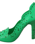 Dolce & Gabbana Enchanting Crystal Cinderella Pumps