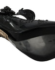 Dolce & Gabbana Elegant Crystal Embellished Cinderella Pumps