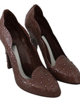 Dolce & Gabbana Elegant Crystal-Embellished Cinderella Pumps