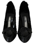 Dolce & Gabbana Enchanting Crystal Cinderella Pumps
