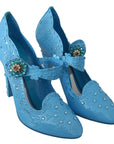 Dolce & Gabbana Enchanting Crystal Cinderella Pumps