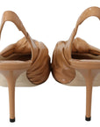 Jimmy Choo Elegant Pointed Toe Leather Pumps