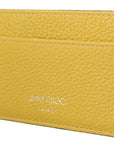 Jimmy Choo Sunshine Yellow Leather Card Holder