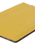 Jimmy Choo Sunshine Yellow Leather Card Holder