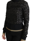 Dolce & Gabbana Elegant Sequined Turtleneck Sweater