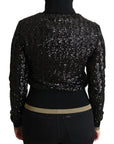 Dolce & Gabbana Elegant Sequined Turtleneck Sweater