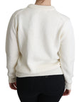 Dolce & Gabbana Elegant Knitted Sunflower Sweater