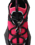 Jimmy Choo Electric Elegance Leather Mesh Sneakers
