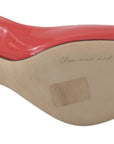 Dolce & Gabbana Elegant Dark Pink Patent Leather Pumps