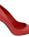 Dolce & Gabbana Elegant Dark Pink Patent Leather Pumps
