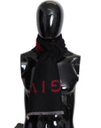 Givenchy Elegant Unisex Wool Silk Blend Scarf