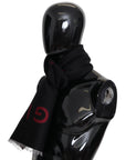 Givenchy Elegant Unisex Wool Silk Blend Scarf