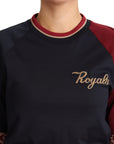 Dolce & Gabbana Multicolor Royals Cotton Crewneck Sweater