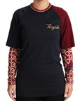 Dolce & Gabbana Multicolor Royals Cotton Crewneck Sweater