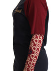 Dolce & Gabbana Multicolor Royals Cotton Crewneck Sweater