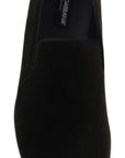 Dolce & Gabbana Elegant Green Velvet Loafers