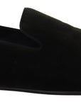 Dolce & Gabbana Elegant Green Velvet Loafers