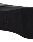 Dolce & Gabbana Elegant Black Leather Derby Dress Shoes