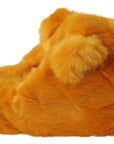Dolce & Gabbana Sunshine Yellow Lion Slippers