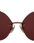 Dolce & Gabbana Chic Red 100% UV Protection Sunglasses