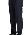 Dolce & Gabbana Elegant Slim Fit Wool Blend Dress Pants