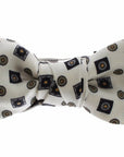 Dolce & Gabbana Elegant Baroque Silk Tie & Leather Belt Set