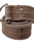 Dolce & Gabbana Chic Beige Leather Adjustable Belt