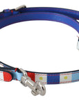 Dolce & Gabbana Chic Multicolor Leather Shoulder Strap Accessory