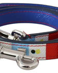 Dolce & Gabbana Chic Multicolor Leather Shoulder Strap Accessory