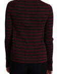Dolce & Gabbana Elegant Striped Viscose Cardigan