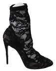 Dolce & Gabbana Black Lace Taormina Pumps Elegance Unleashed