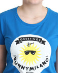 Moschino Sunny Milano Chic Round Neck Tee