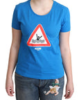 Moschino Chic Triangle Graphic Cotton Tee