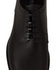 Dolce & Gabbana Elegant Black Leather Derby Shoes