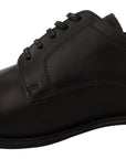 Dolce & Gabbana Elegant Black Derby Formal Shoes