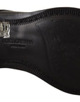 Dolce & Gabbana Elegant Black Derby Formal Shoes