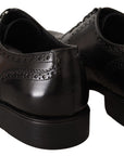 Dolce & Gabbana Elegant Wingtip Derby Oxford Shoes