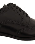 Dolce & Gabbana Elegant Wingtip Derby Oxford Shoes