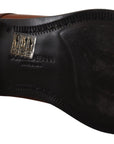 Dolce & Gabbana Elegant Brown Derby Formal Shoes