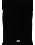Dolce & Gabbana Elegant Velvet Quilted Glasses Holder Bag