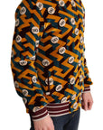 Dolce & Gabbana Elegant Multicolor Zip Sweater