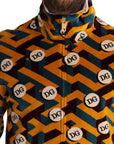 Dolce & Gabbana Elegant Multicolor Zip Sweater