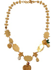 Dolce & Gabbana Chic Fumetti Cartoons Statement Necklace
