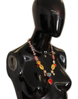 Dolce & Gabbana Chic Fumetti Cartoons Statement Necklace