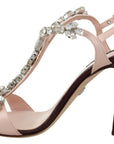 Dolce & Gabbana Crystal-Embellished Stiletto Sandals