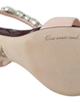 Dolce & Gabbana Crystal-Embellished Stiletto Sandals