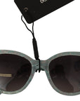 Dolce & Gabbana Sicilian Lace Crystal Acetate Sunglasses