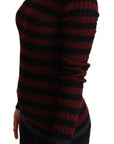 Dolce & Gabbana Chic Striped Wool-Cashmere Sweater