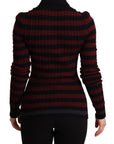 Dolce & Gabbana Chic Striped Wool-Cashmere Sweater